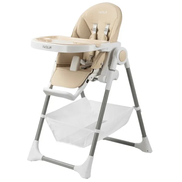 Scaun de masă Ivolia Q6 Pro (00699282) / 6 luni / Beige  photo 1