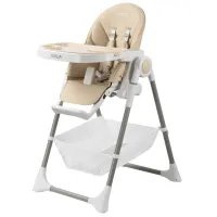 Стульчик для кормления Ivolia Q6 Pro (00699282) / 6 месяцев / Бежевый 