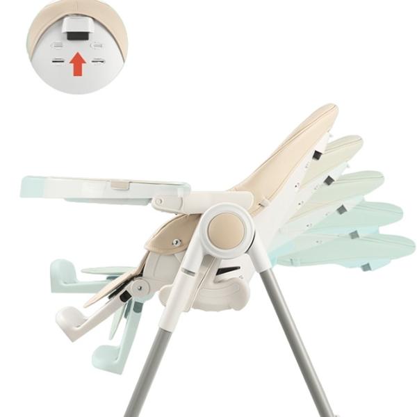 Scaun de masă Ivolia Q6 Pro (00699282) / 6 luni / Beige  photo 5