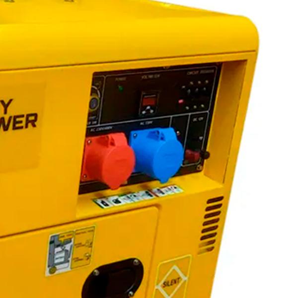 Generator de curent Fujian Everstrong SPD6500S 220 V Motorină/ 5 kW photo 4 Generator de curent Fujian Everstrong SPD6500S 220 V Motorină/ 5 kW photo 4