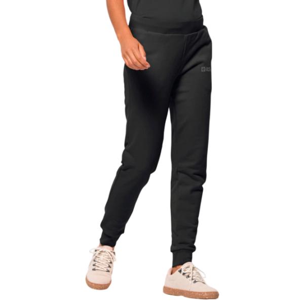 Pantaloni sportivi pentru femei Jack Wolfskin Essential Sweat Pants W M/ Black photo 2