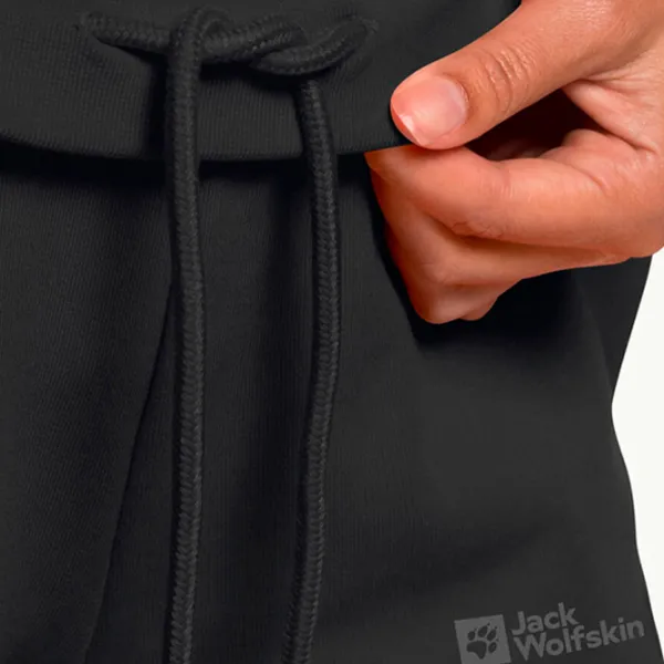 Pantaloni sportivi pentru femei Jack Wolfskin Essential Sweat Pants W M/ Black photo 5