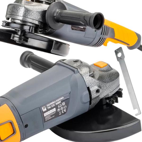 Polizor Powermat PM-SZK-3000T Unghiular/ 1500 W/ Gray photo 7 Polizor Powermat PM-SZK-3000T Unghiular/ 1500 W/ Gray photo 7