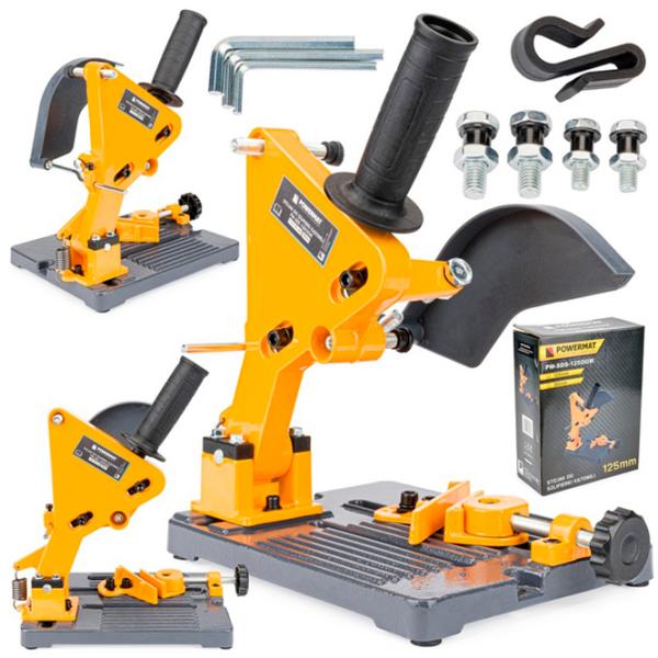 Stand pentru polizor unghiular Powermat PM-SDS-125OGM Orange photo 2