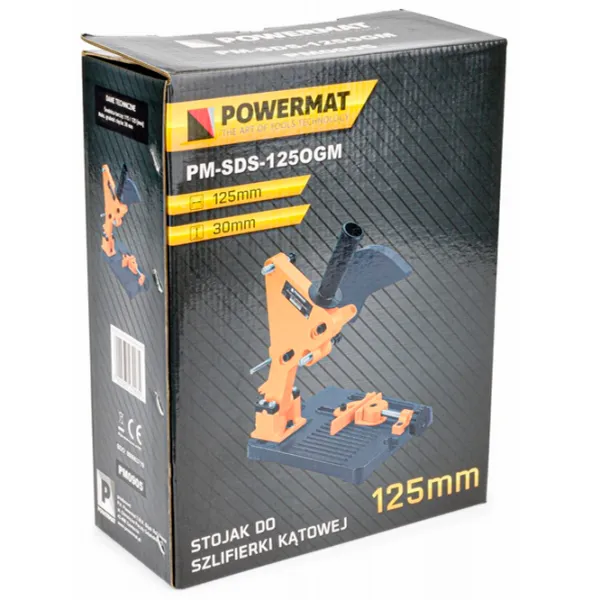 Stand pentru polizor unghiular Powermat PM-SDS-125OGM Orange photo 3