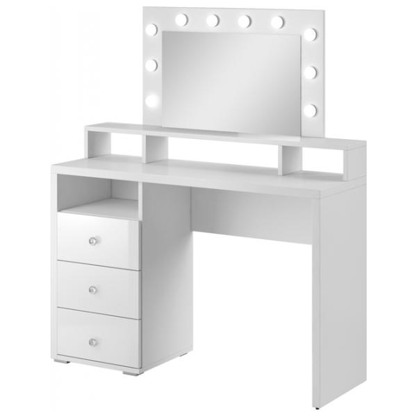 Masă de toaletă Helvetia Diva №49 PAL melaminat/ White photo 1