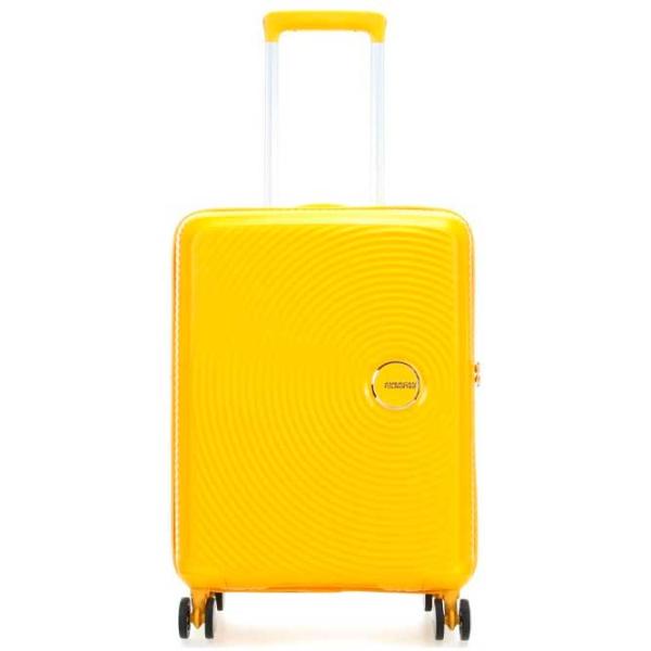 Valiză American Tourister Soundbox Spinner Expandable 35.5l/ Bass Yellow photo 2 Valiză American Tourister Soundbox Spinner Expandable 35.5l/ Bass Yellow photo 2
