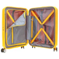 Valiză American Tourister Soundbox Spinner Expandable 35.5l/ Bass Yellow photo 5