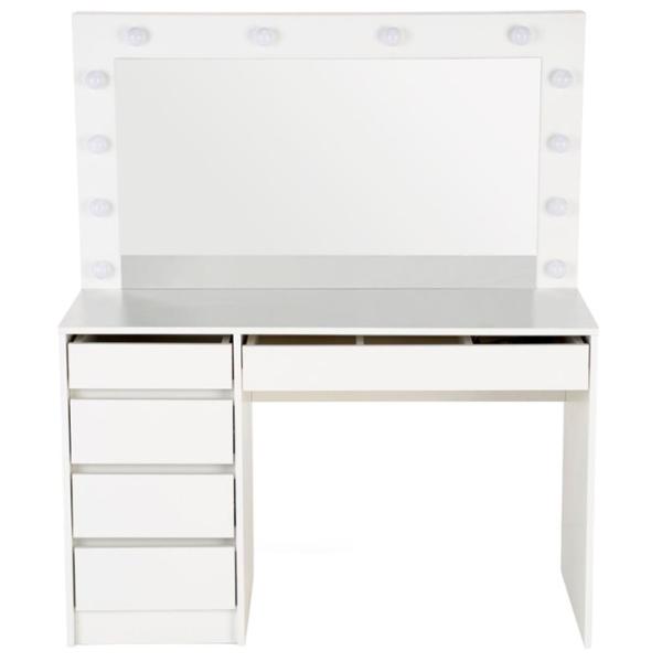 Туалетный столик Halmar Hollywood XL МДФ/ White photo 1 Туалетный столик Halmar Hollywood XL МДФ/ White photo 1