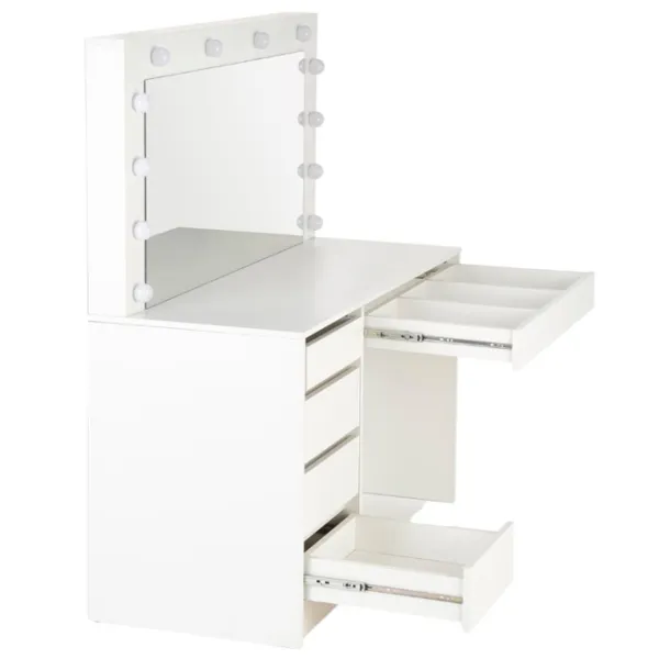 Туалетный столик Halmar Hollywood XL МДФ/ White photo 3 Туалетный столик Halmar Hollywood XL МДФ/ White photo 3
