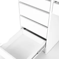 Туалетный столик Halmar Hollywood XL МДФ/ White photo 5