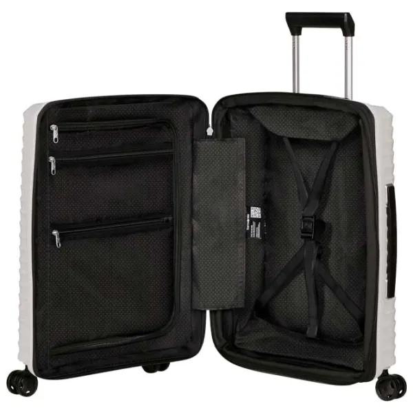 Чемодан Samsonite Upscape Spinner Expandable 45л/ Ivy Белый photo 6 Чемодан Samsonite Upscape Spinner Expandable 45л/ Ivy Белый photo 6