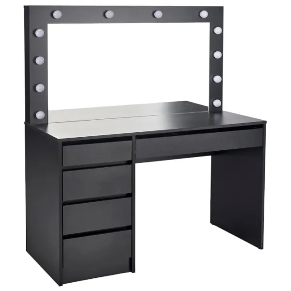 Masă de toaletă Halmar Hollywood XL MDF/ White photo 1