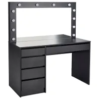 Masă de toaletă Halmar Hollywood XL MDF/ White