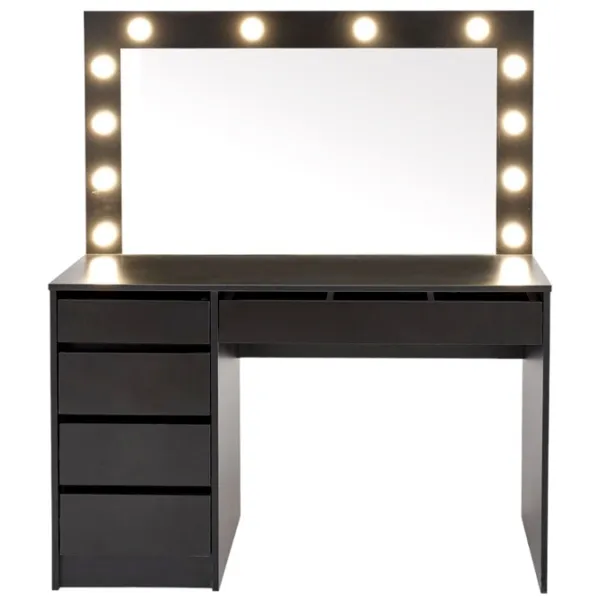 Masă de toaletă Halmar Hollywood XL MDF/ White photo 2
