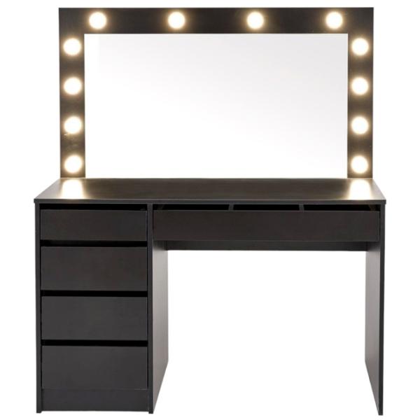 Masă de toaletă Halmar Hollywood XL MDF/ White photo 2