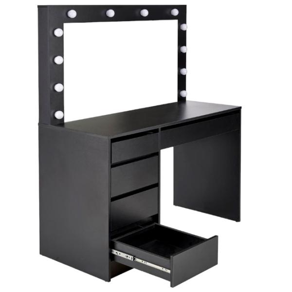 Masă de toaletă Halmar Hollywood XL MDF/ White photo 4