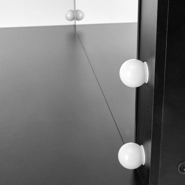 Masă de toaletă Halmar Hollywood XL MDF/ White photo 6