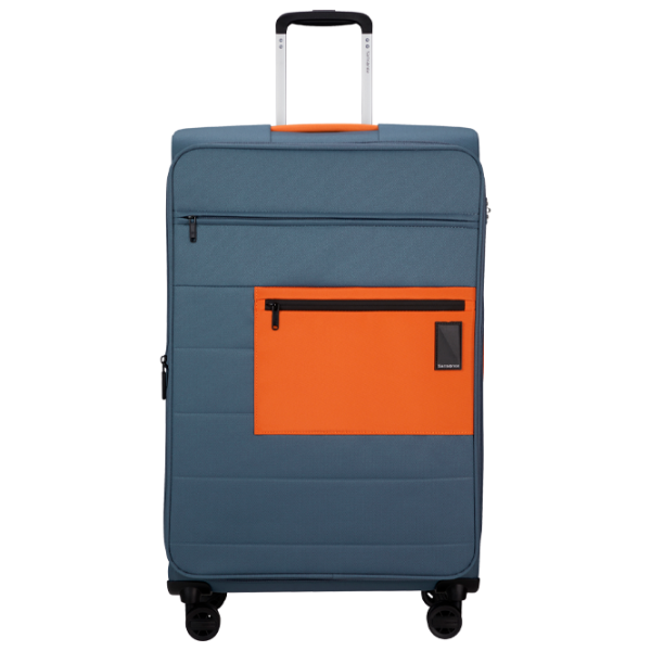 Valiză Samsonite Vaycay Spinner expandable 112l/ Orange Grey photo 1