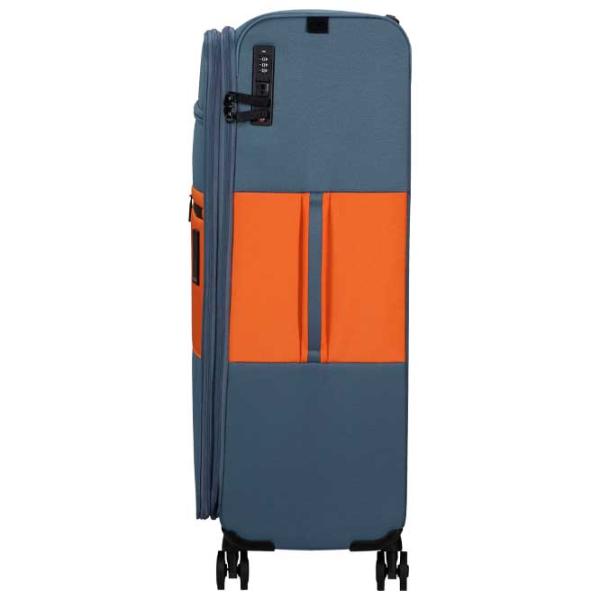 Valiză Samsonite Vaycay Spinner expandable 112l/ Orange Grey photo 3
