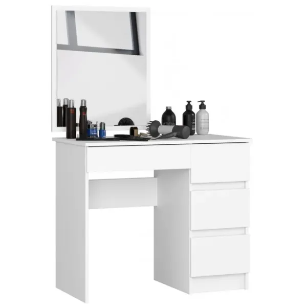 Masă de toaletă Akord T-6/ SL PAL melaminat/ White photo 2