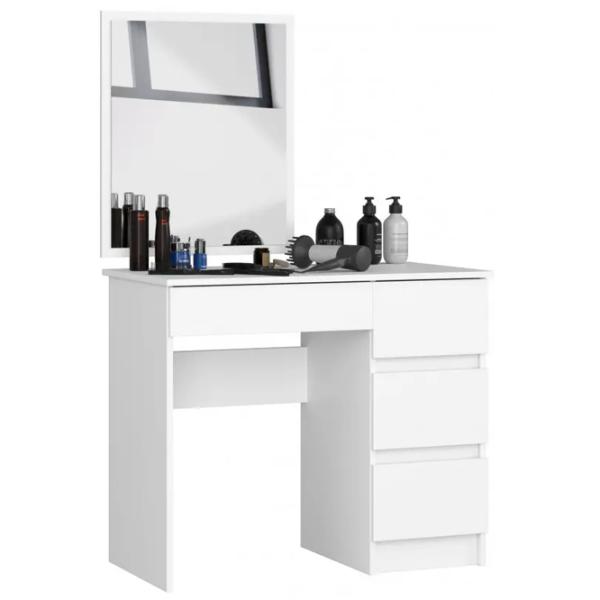 Masă de toaletă Akord T-6/ SL PAL melaminat/ White photo 2