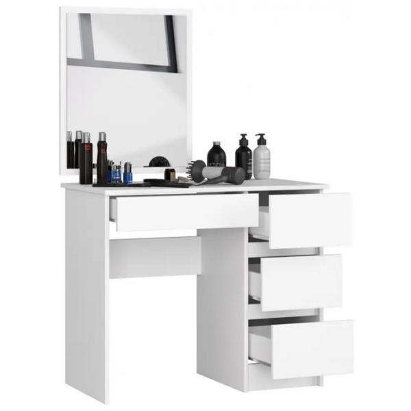 Masă de toaletă Akord T-6/ SL PAL melaminat/ White photo 3