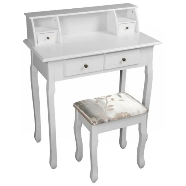 Masă de toaletă Tempo Kondela Rodes New MDF/ White photo 1