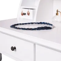 Masă de toaletă Tempo Kondela Rodes New MDF/ White photo 3