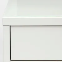 Masă de toaletă Ikea Syvde 100x48 PAL/ White photo 6
