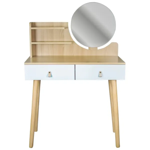 Masă de toaletă Jumi CM-989283 MDF/ Stejar Sonoma photo 1