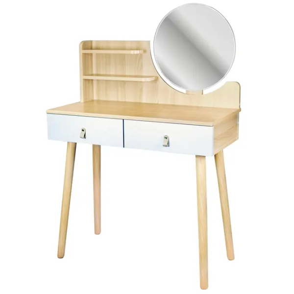 Masă de toaletă Jumi CM-989283 MDF/ Stejar Sonoma photo 2