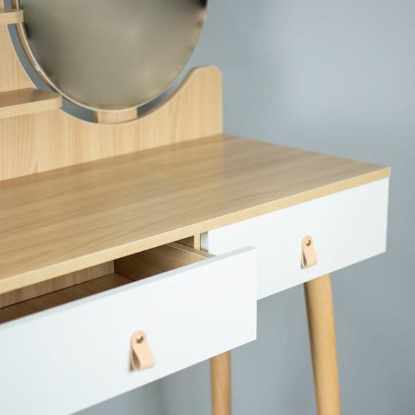 Masă de toaletă Jumi CM-989283 MDF/ Stejar Sonoma photo 7