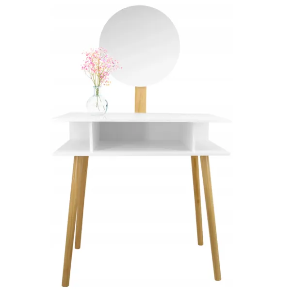 Masă de toaletă Chomik PHO5803 MDF/ Stejar Sonoma photo 1