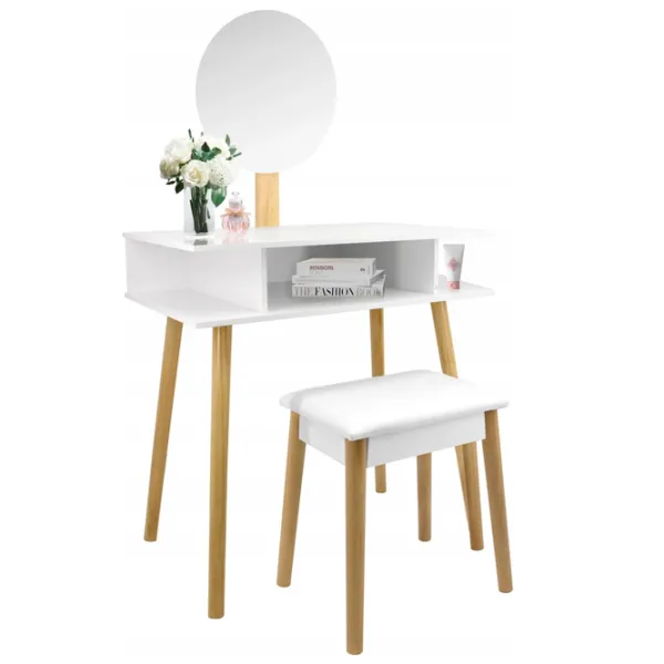 Masă de toaletă Chomik PHO5803 MDF/ Stejar Sonoma photo 2