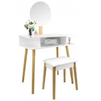 Masă de toaletă Chomik PHO5803 MDF/ Stejar Sonoma photo 2