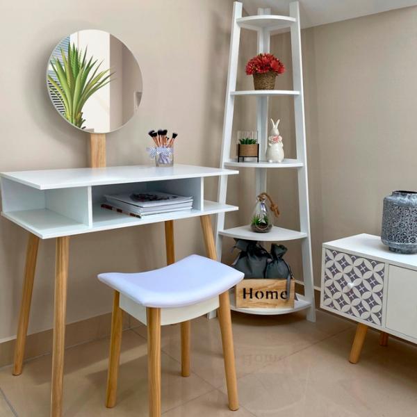 Masă de toaletă Chomik PHO5803 MDF/ Stejar Sonoma photo 3