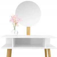 Masă de toaletă Chomik PHO5803 MDF/ Stejar Sonoma photo 4