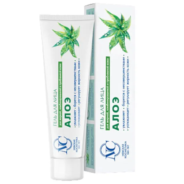 Крем для лица Невская Косметика Aloe Все типы/ 40 мл photo 2