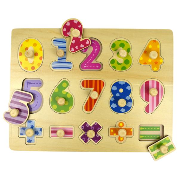 Пазл 3D Tooky Toy Cifre 3+/ Количество деталей: 16 photo 2
