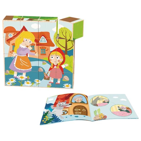 Puzzle 3D Tooky Toy Scufita Rosie 2+/ Numărul de piese: 17 photo 1