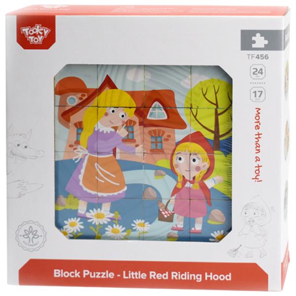 Puzzle 3D Tooky Toy Scufita Rosie 2+/ Numărul de piese: 17 photo 4