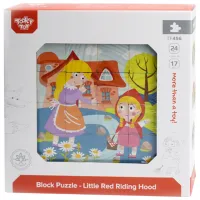 Пазл 3D Tooky Toy Красная Шапочка 2+/ Количество деталей: 17 photo 4