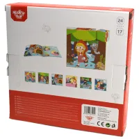 Пазл 3D Tooky Toy Красная Шапочка 2+/ Количество деталей: 17 photo 5