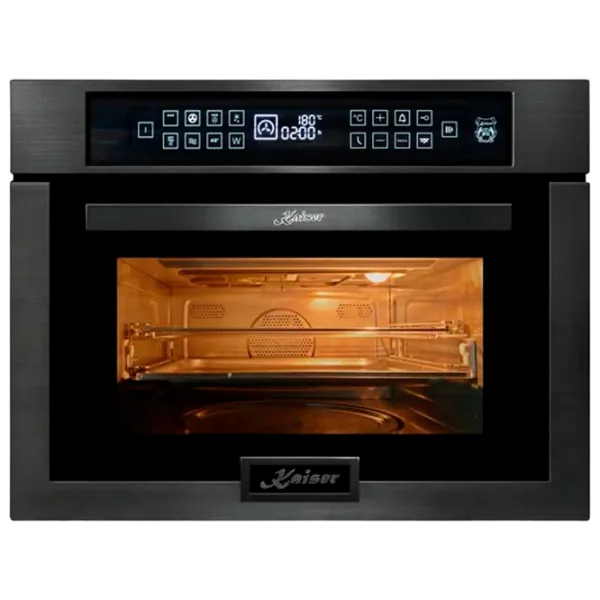 Микроволновая печь Kaiser EM 6307 RS Встраиваемый/ 1000 Вт/ Black photo 1