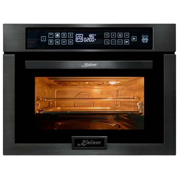 Микроволновая печь Kaiser EM 6307 RS Встраиваемый/ 1000 Вт/ Black photo 1
