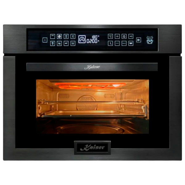 Микроволновая печь Kaiser EM 6307 RS Встраиваемый/ 1000 Вт/ Black photo 2