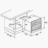 Cuptor cu microunde Kaiser EM 6307 RS Încorporabil/ 1000 W/ Black photo 7