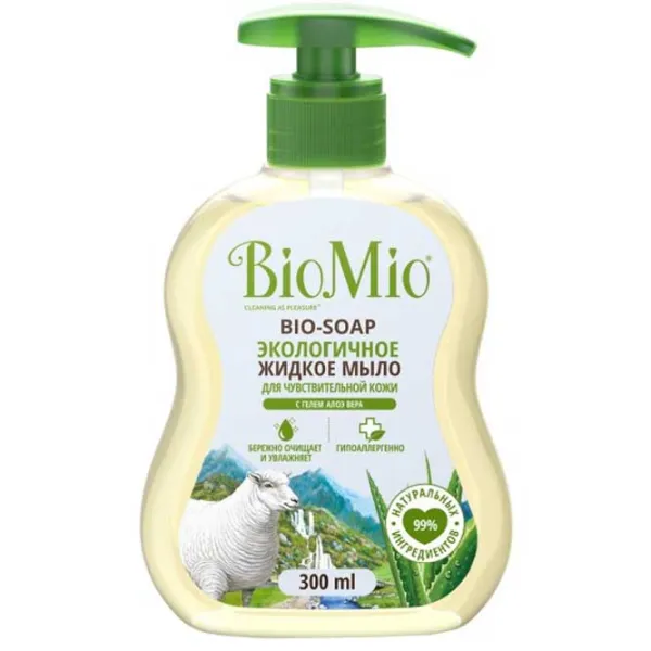 Săpun lichid BioMio 4603014011183 300 ml photo 1 Săpun lichid BioMio 4603014011183 300 ml photo 1