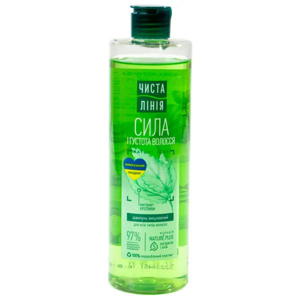 Șampon Чистая Линия Urzică 390 ml photo 1 Șampon Чистая Линия Urzică 390 ml photo 1